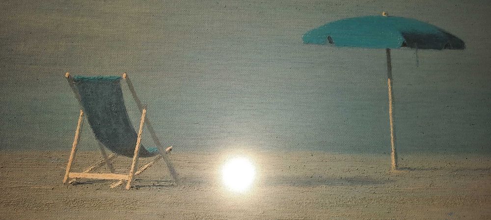 Large paintings with beach images64729880179970122