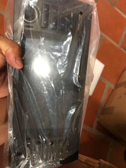 Rádio Bmw 2 din como novo