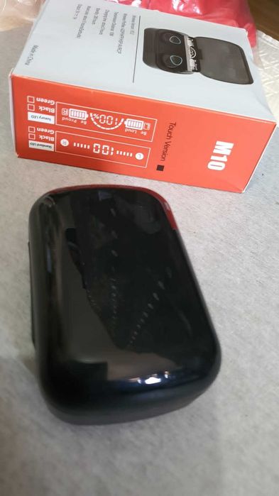 TWS True Wireless Earbuds Bluetooth M10 Waterproof Headset Black NEW