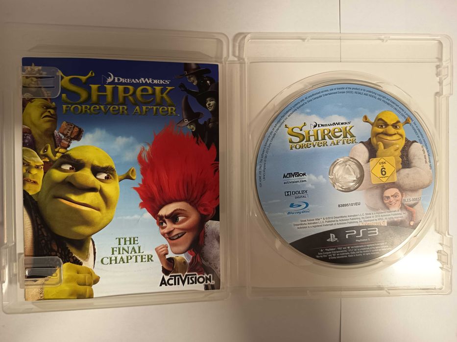 Shrek Forever After PS3 PlayStation 3 angielska komplet