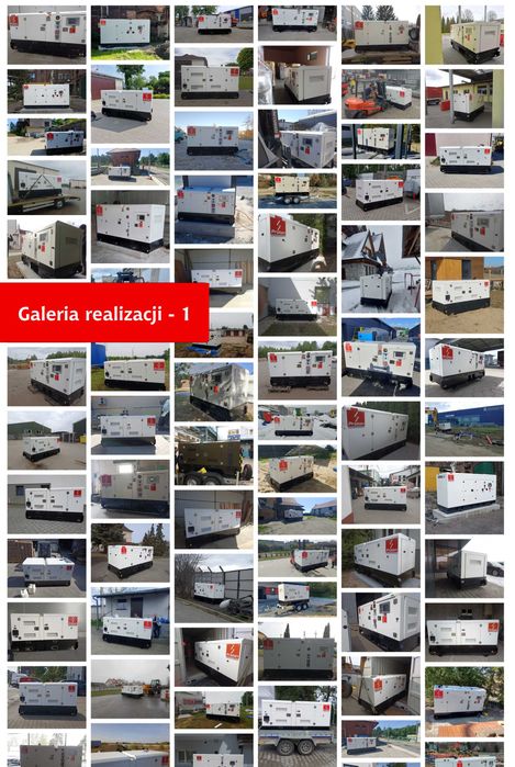 Nowy Generator Prądu Proton 120kW 130kW Automatyka ATS SZR System AVR