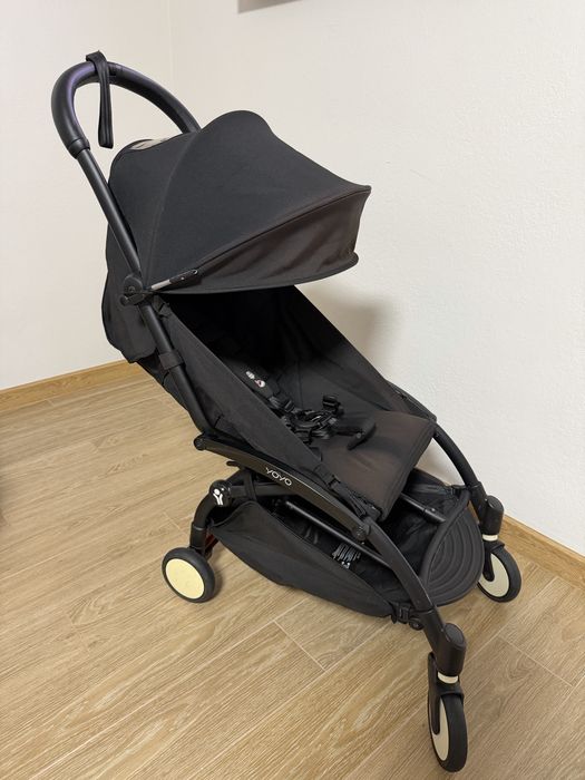 Прогулянкова коляска stokke yoyo3 Black
