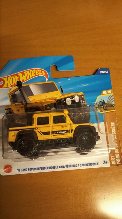 Miniatura Land Rover Double Cab da Hotwheels