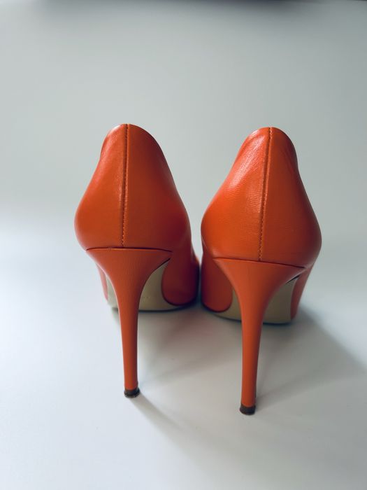 NINALILOU оригінал помаранчеві, оранжеві лодочки