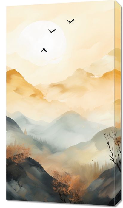 Obraz 50x90cm Zorza Świtania