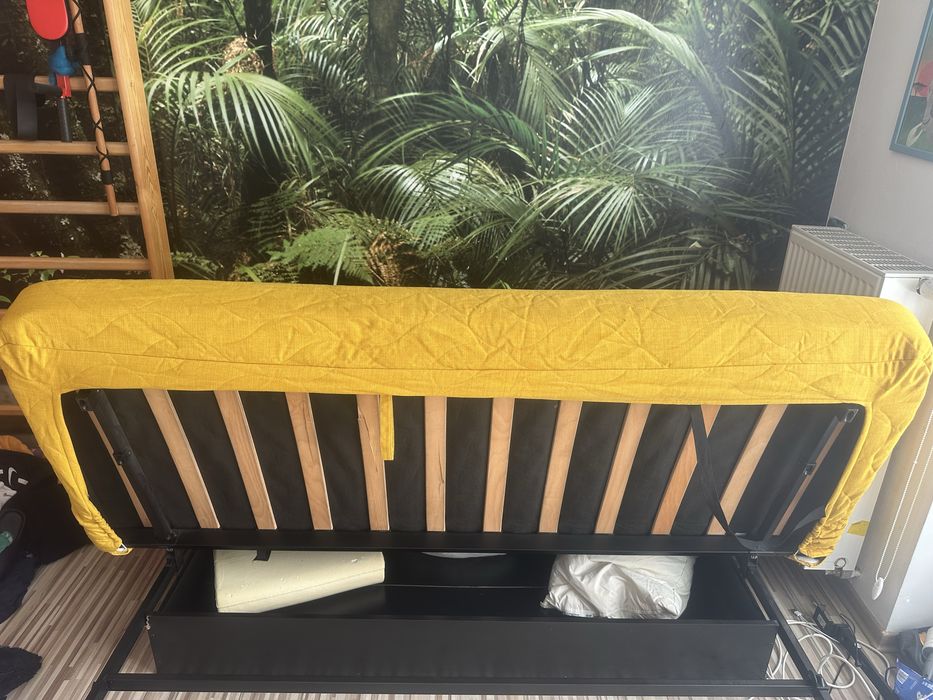 Wersalka ikea ze sciaganym pokrowcem