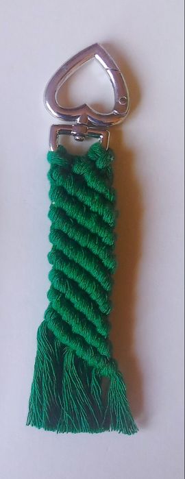 Macramé: Porta-Chaves + Base para Copos