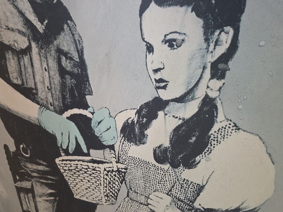 Wydruk na płótnie obraz 100x50 Banksy street art