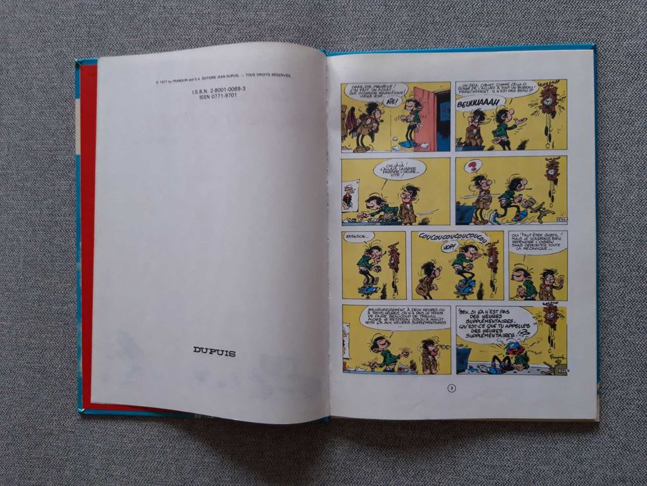 BD gaston Lagaffe "Un gaffeur sachant gaffer"