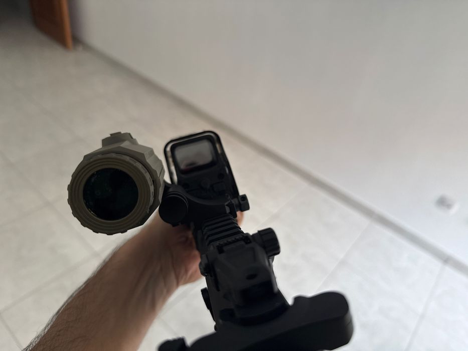 Kit Airsoft completo – Rossi Sentinel Kappa 12" + acessórios – 340€