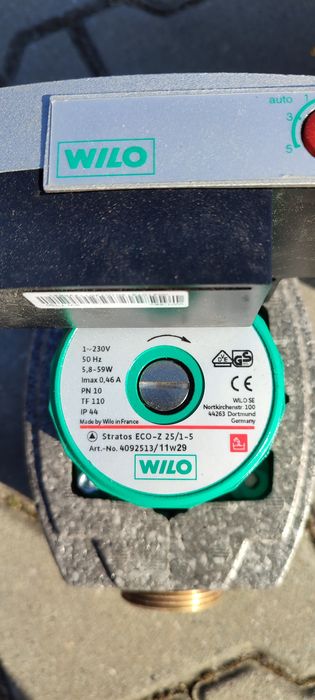 Pompa Wilo Stratos Eco Z 25/1-5
