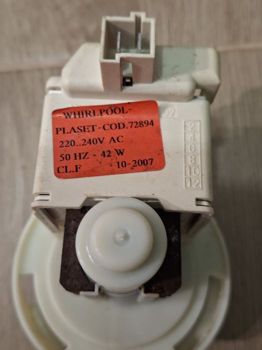 Bomba de Escoamento Plaset Whirlpool 72894