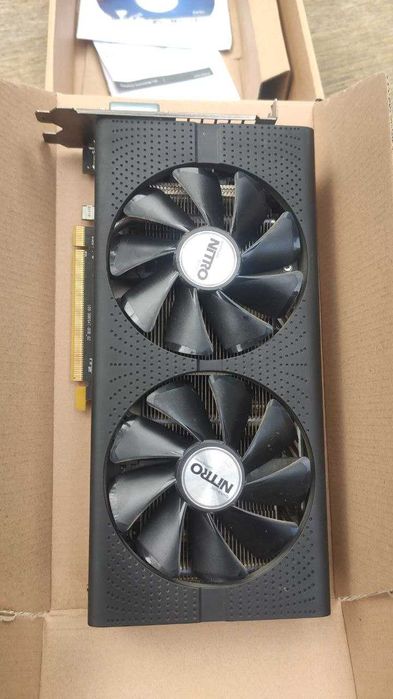 Ігрова відеокарта RX 480 Nitro+ 8GB, RGB, OC