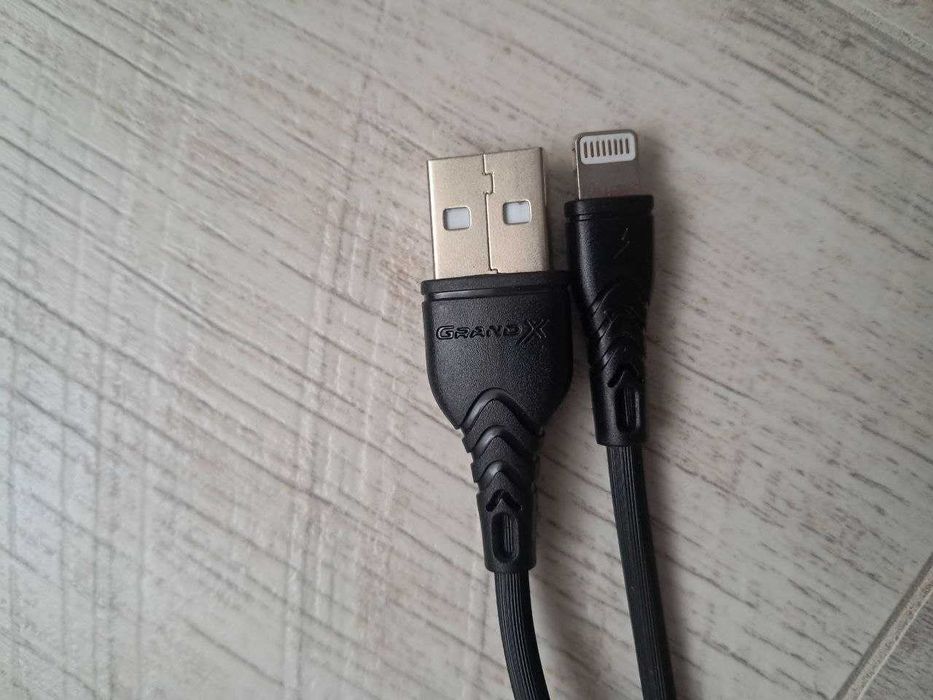 Кабель Grand-X USB-Lightning. Зарядка для айфона. Iphone