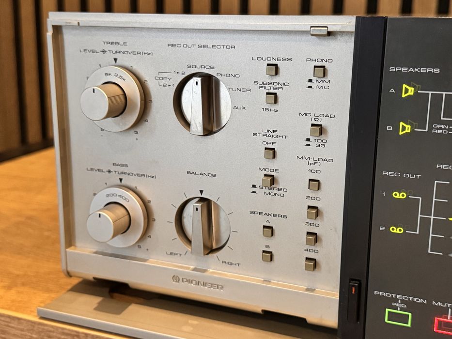 Pioneer A-9 zintegrowany wzmacniacz stereo mm mc phono marantz sansui technics
