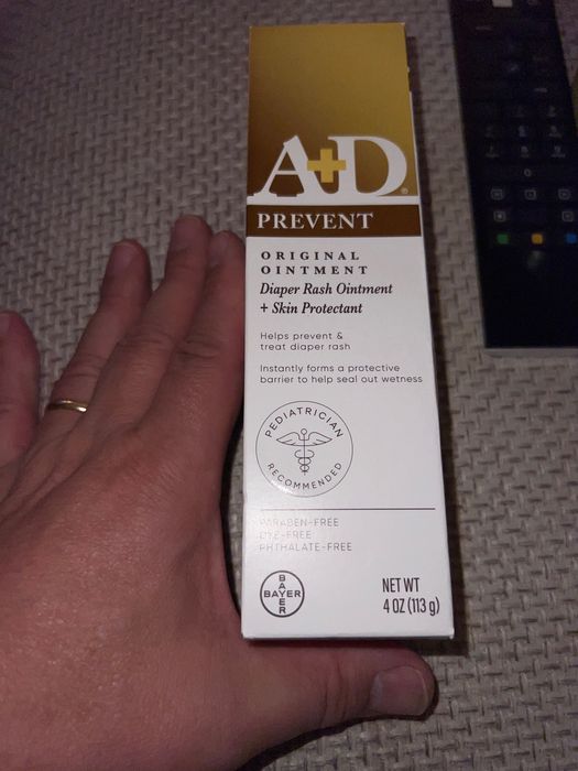 Maść do dupki A+D dla dzieci i niemowląt firmy BAYER z USA