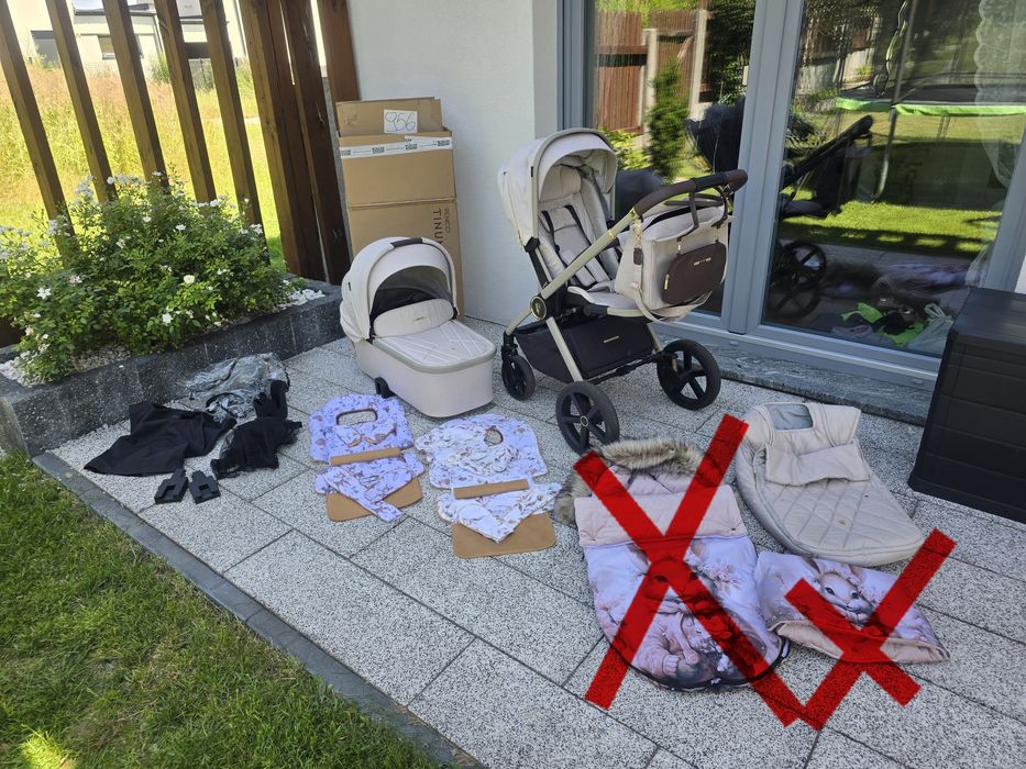 Wozek 2w1 venicci tinum upline stone beige gratisy