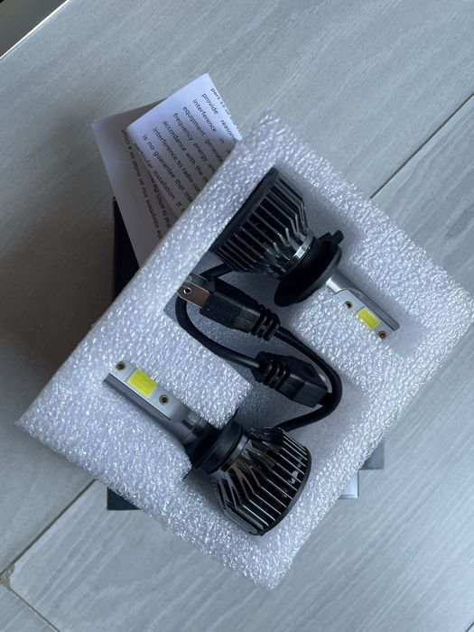 Żarówki H7 i H1 led 6000k