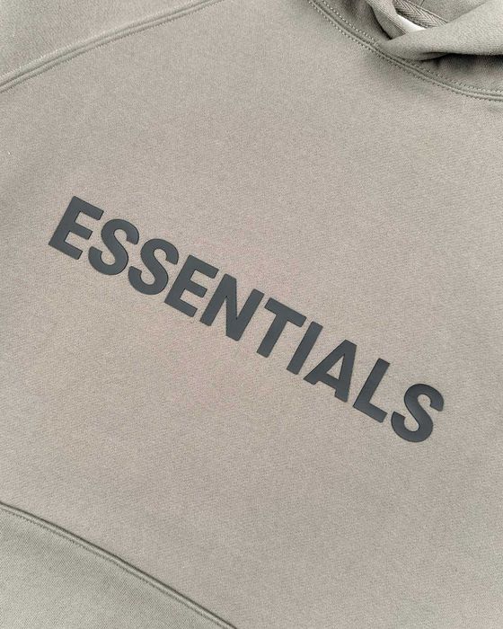 Худі Fear Of God Essentials Pullover Hoodie Cement
