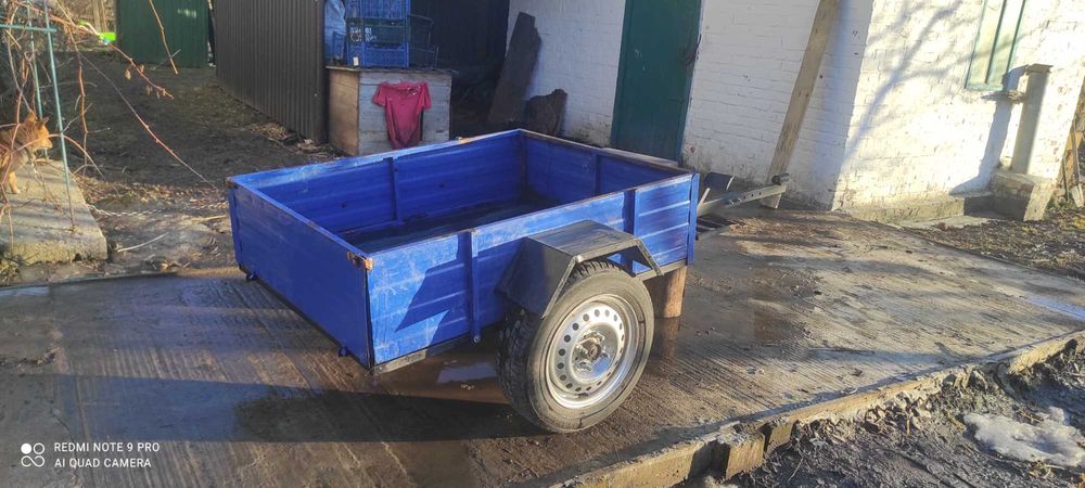 Причіп до мотоблока .