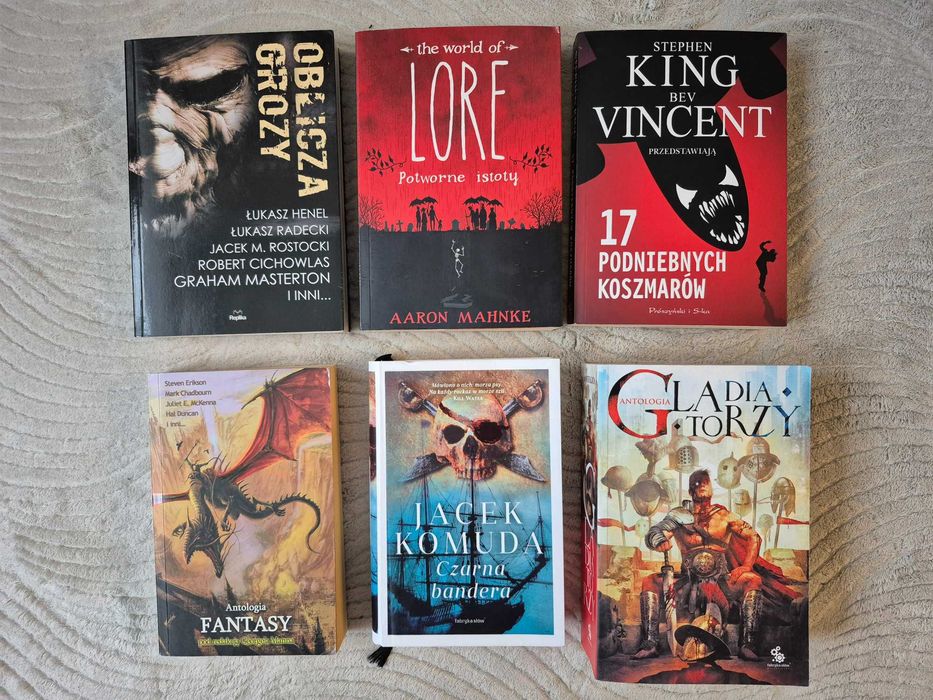 Zestaw książek fantasy