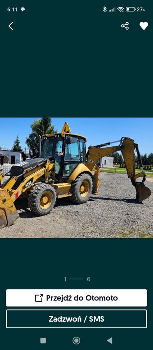 Usługi koparko ładowarką