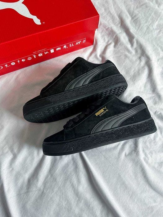 Кросівки Puma Suede XL Triple Black premium