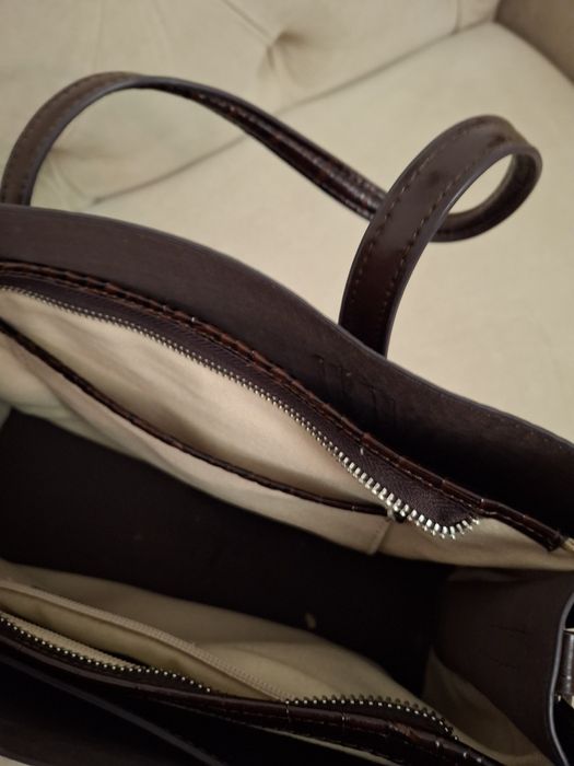 Сумка жіноча шкіряна під крокодила