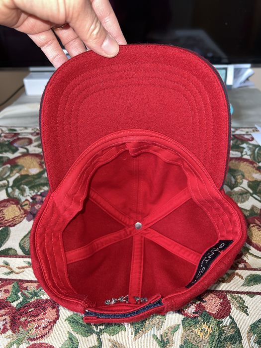 GANT  czapka z daszkiem z wełny nowa bez metki