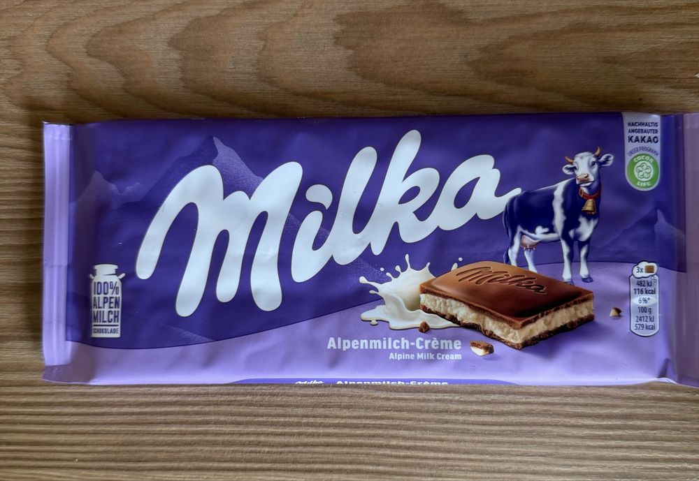 Шоколадка Мілка(Milka)
