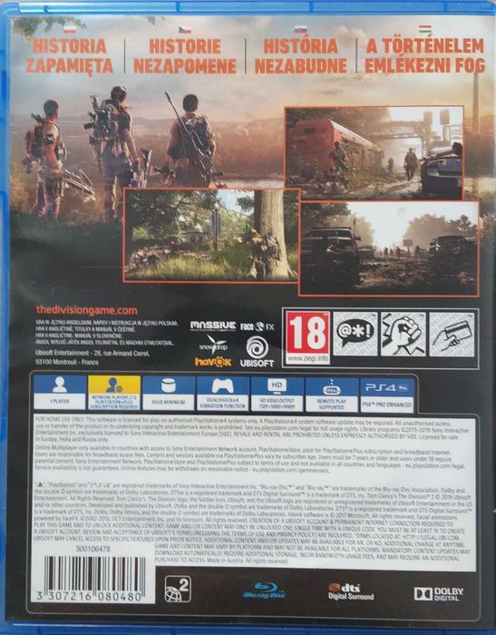 Gra na  PS4 the division 2