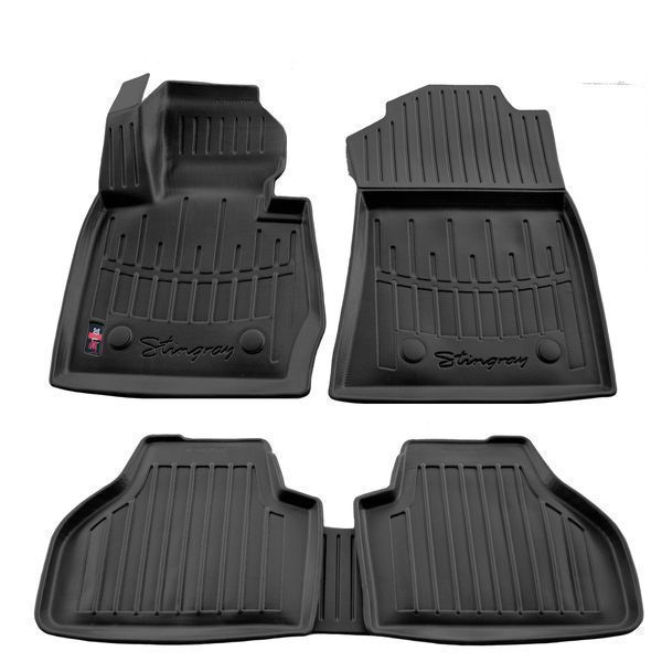Гумові 3D коврики в салон БМВ BMW 3 (E90/E91) /5 (E39)