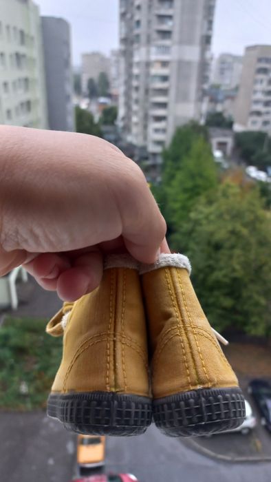 Кеди високі з утепленням штучний мякий акриловий ворс, 21 роз,12,5 уст