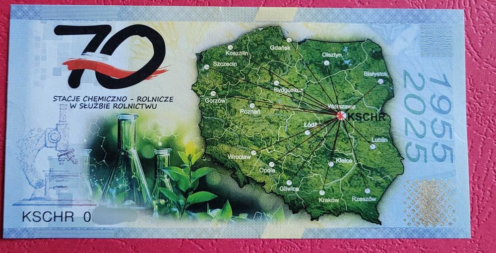 BON-PWPW- MAPKA- Kolekcjonerski