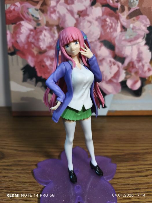 Figurka Nino Nakano Go Tobun No Hanayome Muñeco Anime