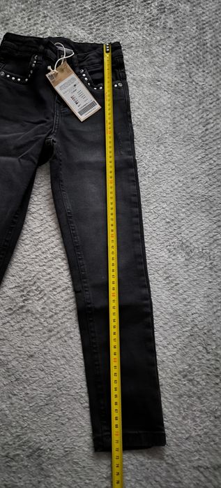 Nowe spodnie jeansowe coccodrillo r. 128