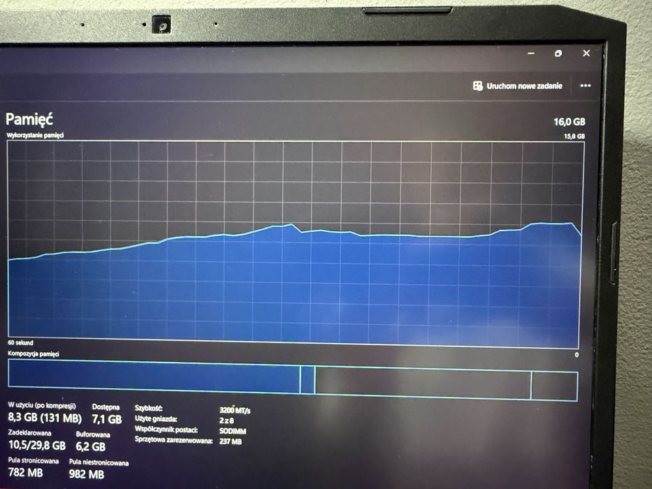 Laptop Gamingowy Acer Nitro 5 AN515 144Hz RTX  3050 I5-11400H