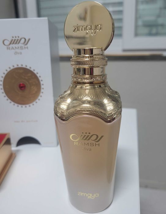 Perfume Lattafa Mulher Ramsh diva Novo