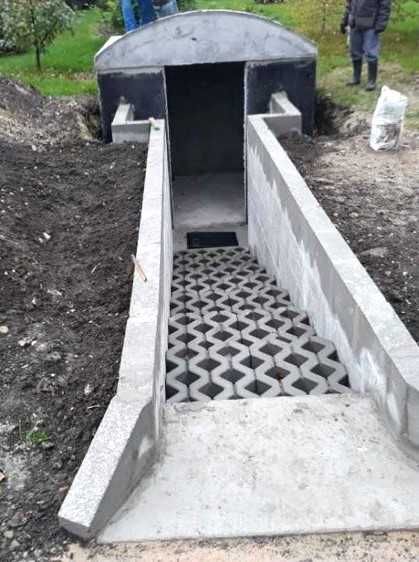 Szambo betonowe Zbiornik Gnojowica Deszczówka Piwnica Schron kanał