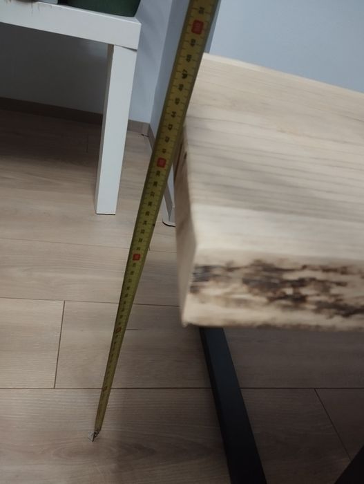 Stolik kawowy DĄB | lite drewno | loft | handmade style