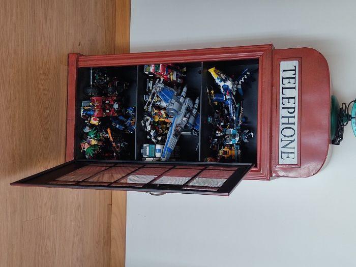 Armário Cabine Telefone Inglesa