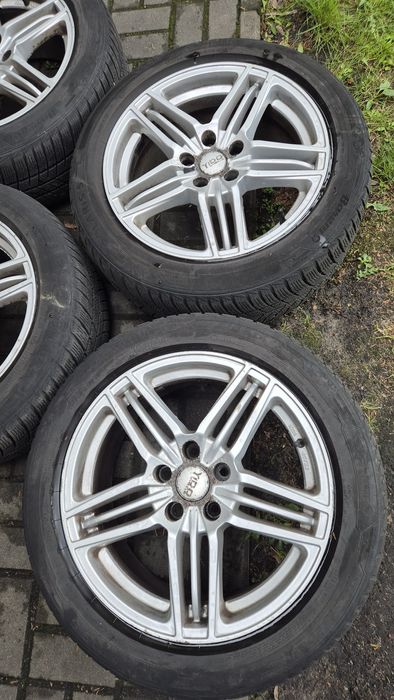 Alufelgi 5x112 17" opony 225/50r17 audi mercedes VW opony