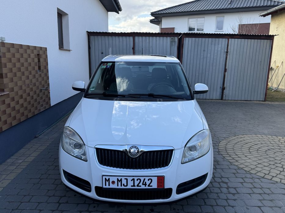 Skoda Fabia II 1.4 MPI LPG Klimatronik Szyber 2009 z Niemiec Opłacona!
