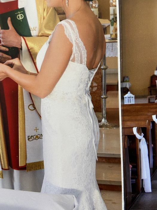 Piekna suknia ślubna