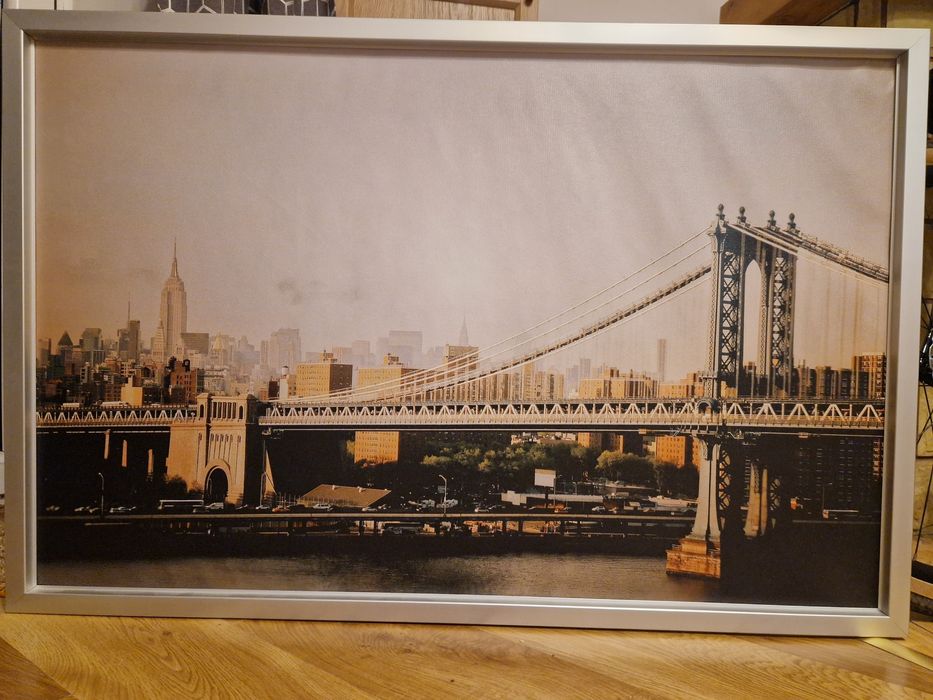 Ikea obraz miasto most