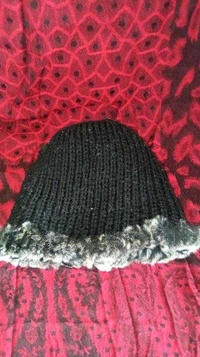 100% мех песца шапка /песецнатуральный мех шапка к шубе