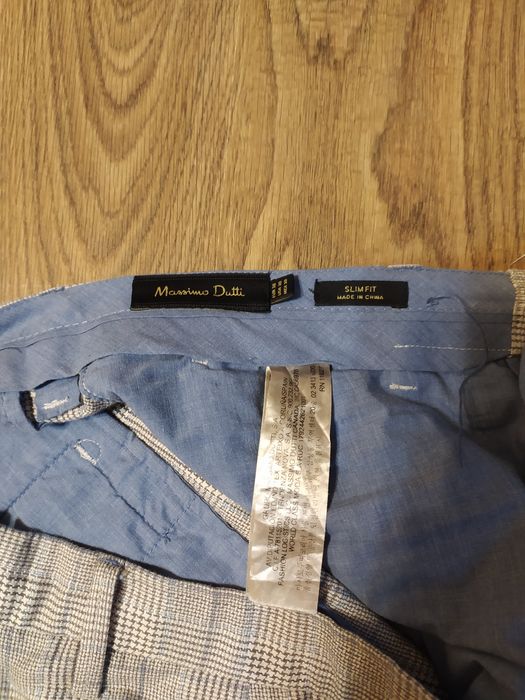 Spodnie męskie Massimo Dutti roz EUR38