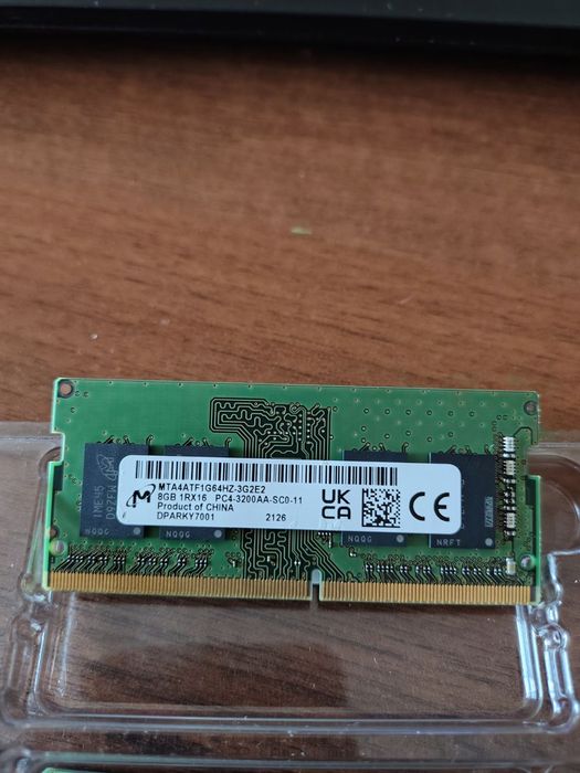 Оперативна пам'ять б/в для ноут-бука ASUS TUF GAMING F17-8Gb - 2 шт