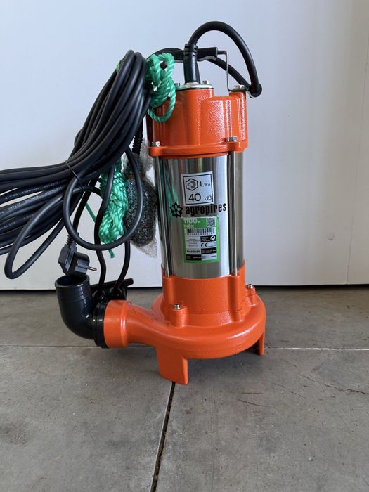 Bomba aguas sujas com triturador