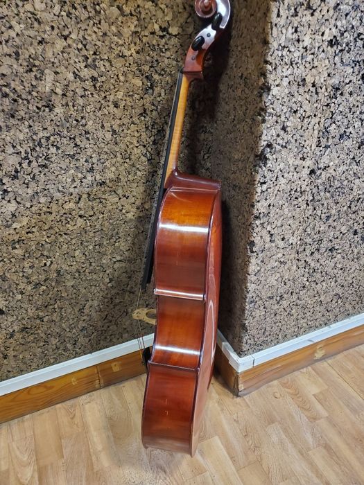 Violoncelo 4/4 luthier alemão C. Placht (Bubenreuth) com arco.